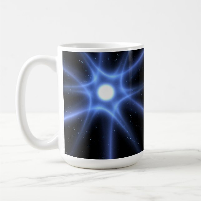 Leuchtender Stern Kaffeetasse (Links)