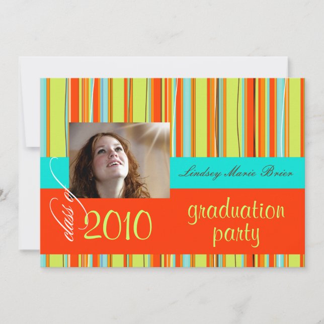 Leuchtendes Badetuch/orange/Limon Einladung (Vorderseite)