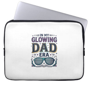 Leuchtendes Dad-Era-Retro-Neon-Sonnenbrillen-Shirt Laptopschutzhülle