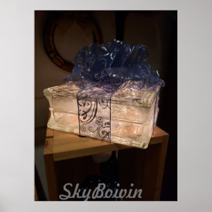 leuchtendes Geschenk Poster