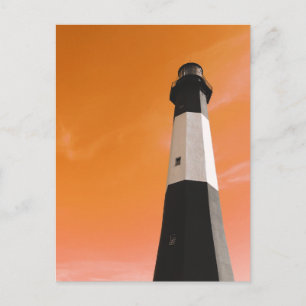 Leuchtenstation der Insel Tybee Postkarte