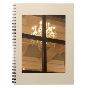 Leuchter-inspiriertes Notizbuch Notizblock