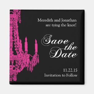 Leuchter-Save the Date Magnet