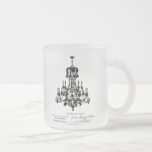 Leuchter-Tasse Mattglastasse