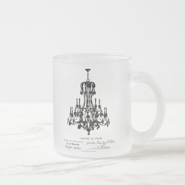 Leuchter-Tasse Mattglastasse (Rechts)