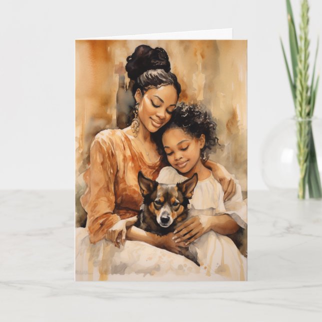 Leuchtfeuer der Kindheit: Muttertag Karte (Vorderseite)