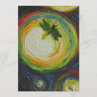 Leuchtkäfer-Einladung Einladung