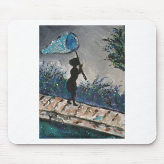 Leuchtkäfer Mousepad (Vorne)