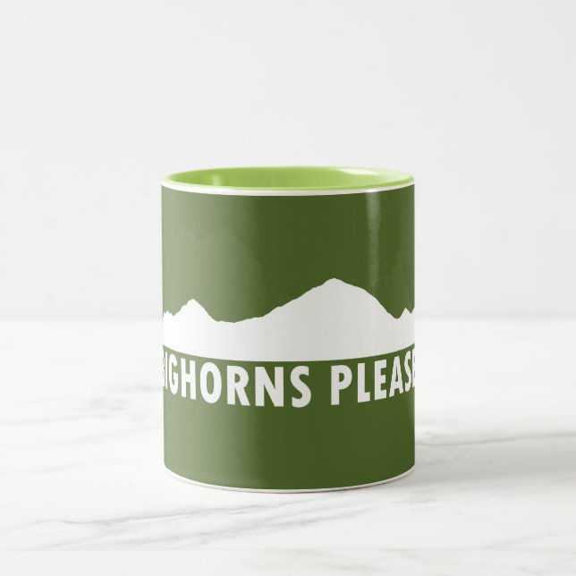 Leuchtkörper Bitte Zweifarbige Tasse (Mittel)