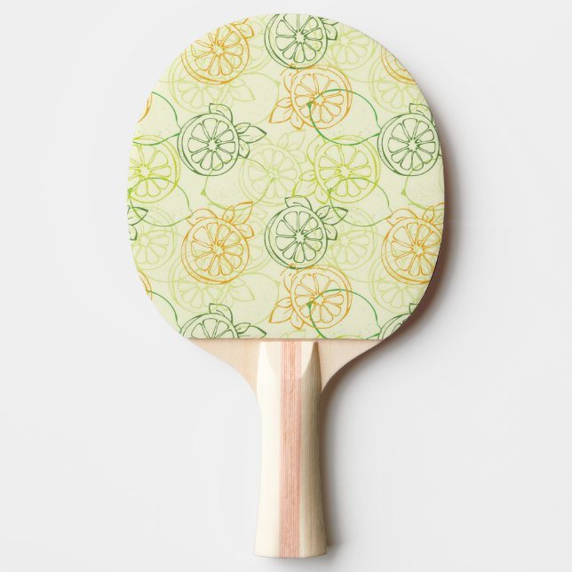Leuchtmuster Tischtennis Schläger (Vorderseite)