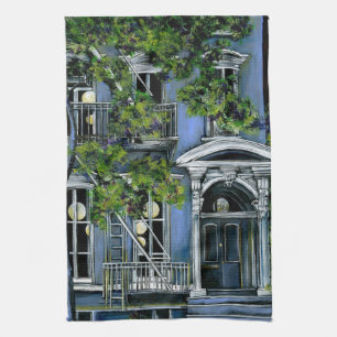 Leuchtspinnen von innen handtuch