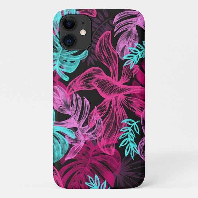 Leuchtstoffspektrum von Farben und Blätter Case-Mate iPhone Hülle (Rückseite)