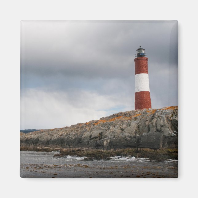 Leuchtturm am Beagle Magnet (Vorne)