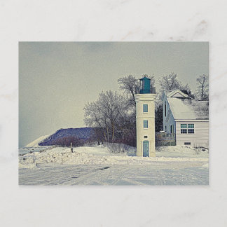 Leuchtturm am Empire Postcard Postkarte