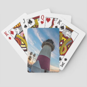 Leuchtturm am Oceanside-Hafen Spielkarten