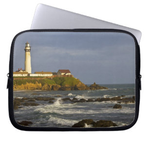 Leuchtturm am Pigeon Point Staat Beach in San 2 Laptopschutzhülle