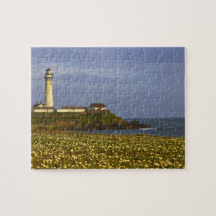 Leuchtturm am Pigeon Point State Beach in San