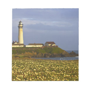Leuchtturm am Pigeon Point State Beach in San Notizblock