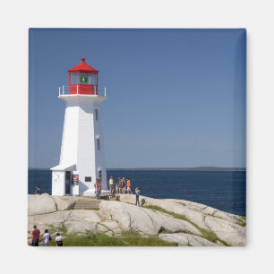 Leuchtturm an der Peggy's Cove, Nova Scotia, Kanad Magnet