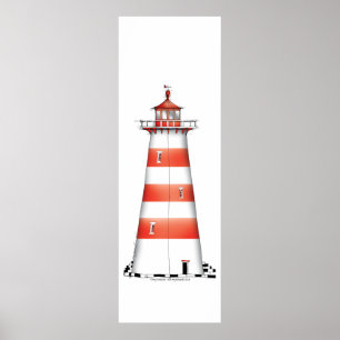 Leuchtturm Art Printing 2, tony fernandes Poster