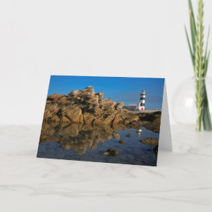 Leuchtturm auf Cape Recife Feiertagskarte
