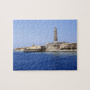 Leuchtturm auf den Brother Islands, Rotes Meer, Äg