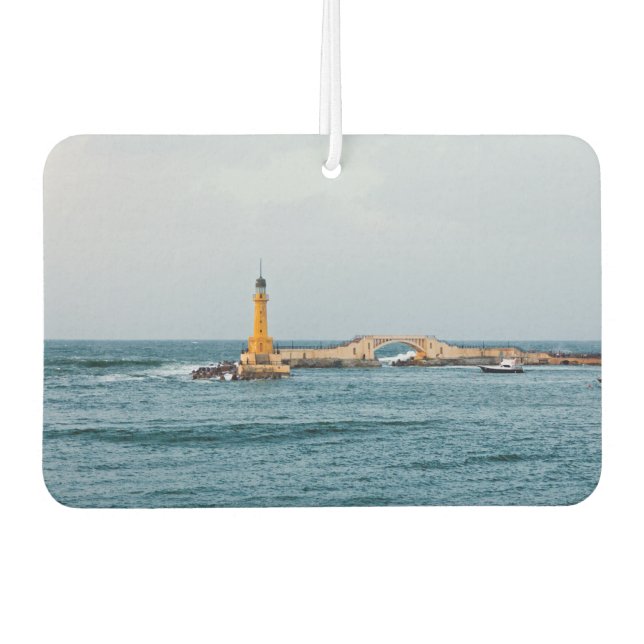 Leuchtturm Autolufterfrischer (Vorderseite)