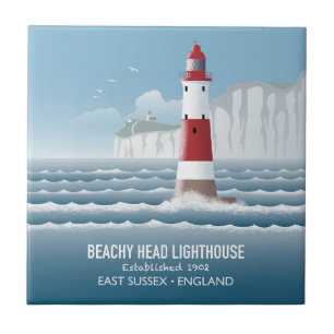 Leuchtturm Beachy Head Fliese