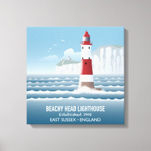 Leuchtturm Beachy Head Leinwanddruck