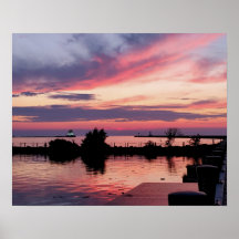 Leuchtturm bei Sunset I