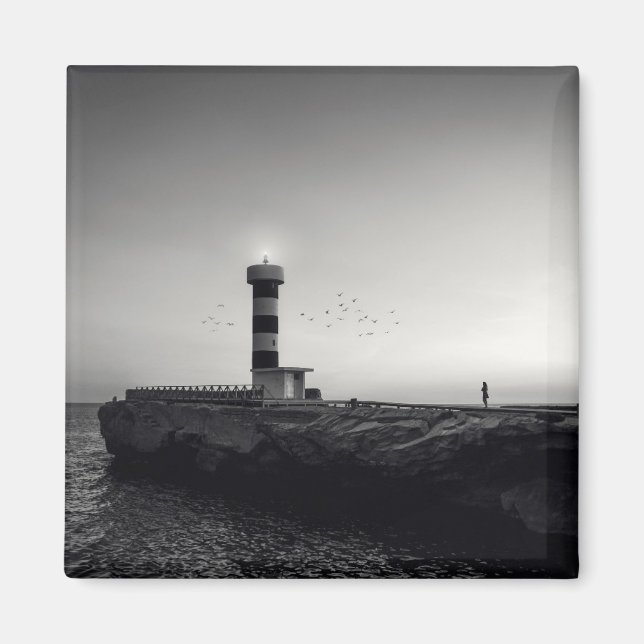 Leuchtturm bei Sunset Magnet (Vorne)