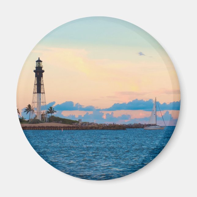 Leuchtturm bei Sunset Magnet (Vorne)