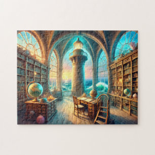 Leuchtturm Bibliothek Ozean Turm Lesesaal