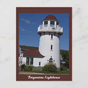 Leuchtturm Brigantine Foto-Postkarte Postkarte