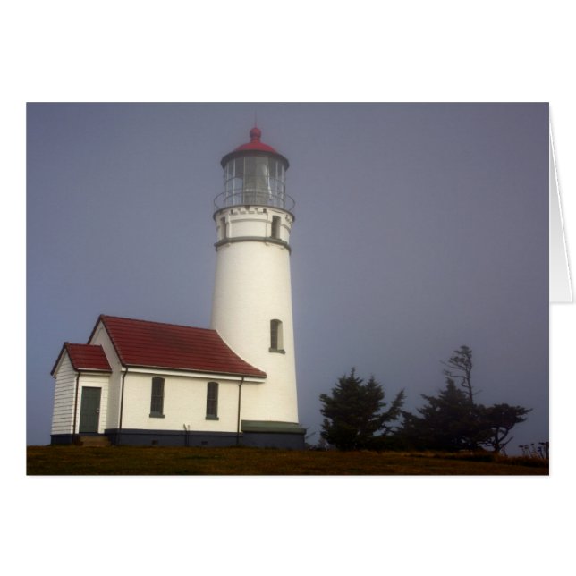 Leuchtturm, Cape Blanco, Cape Blanco Staat Park (Vorderseite (Horizontal))