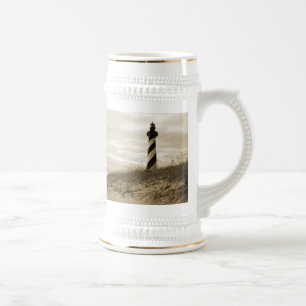 Leuchtturm Cape Hatteras Bierglas