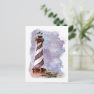 Leuchtturm Cape Hatteras Feiertagspostkarte