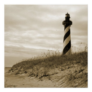Leuchtturm Cape Hatteras Poster