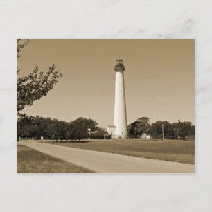 Leuchtturm Cape May Postkarte