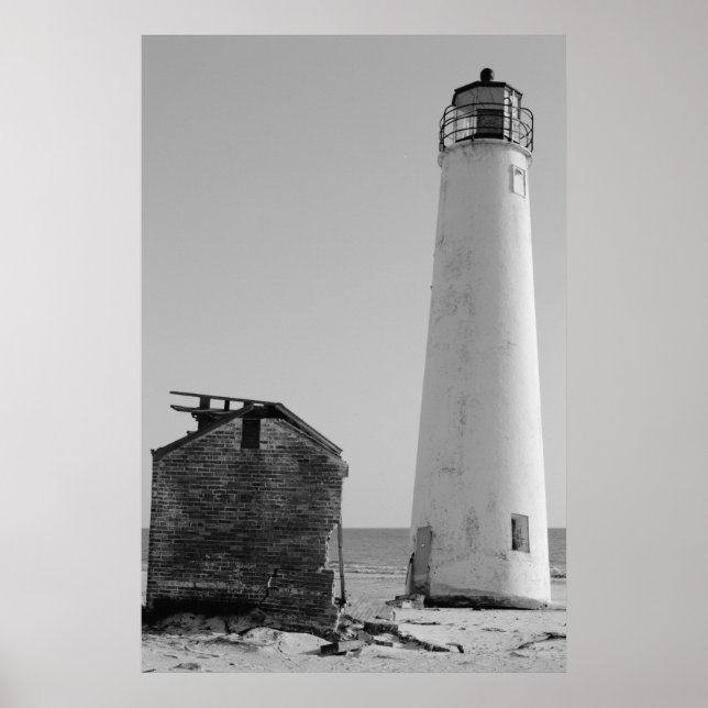 Leuchtturm Cape Saint George Poster (Vorne)