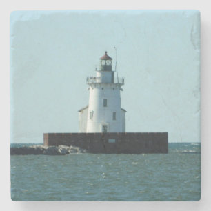 Leuchtturm (Cleveland, Ohio) Stone Drink Untersetz Steinuntersetzer