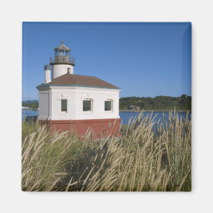 Leuchtturm Coquille River, Oregon, USA Magnet