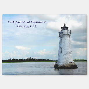 Leuchtturm der Cockspur-Insel Magnet