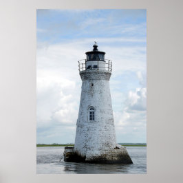 Leuchtturm der Cockspur-Insel Poster