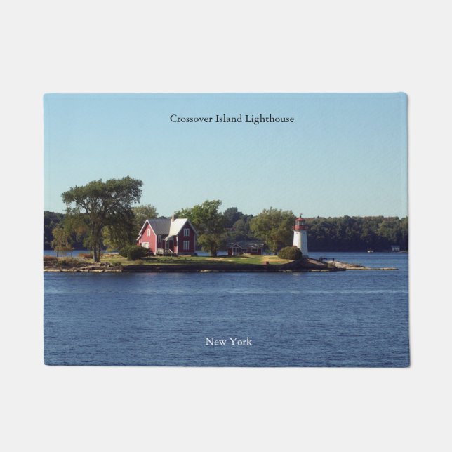 Leuchtturm der Crossover Island Fußmatte (Vorderseite)