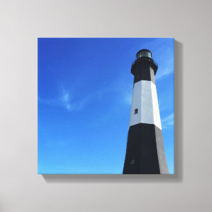 Leuchtturm der Insel Tybee Leinwanddruck
