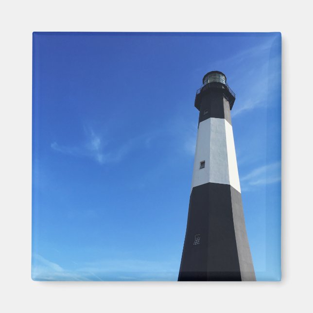 Leuchtturm der Insel Tybee Magnet (Vorne)
