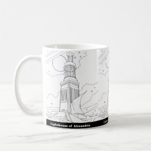 Leuchtturm der Tasse Alexandria