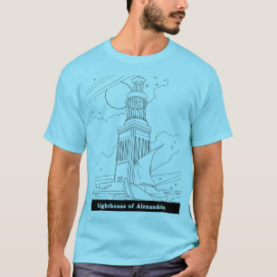 Leuchtturm des T - Shirt Alexandria
