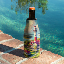 Leuchtturm Flasche Cooler Flaschenkühler
